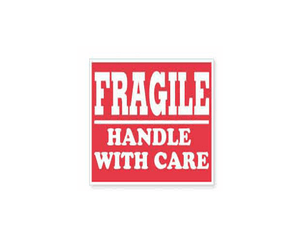 "Fragile Handle With Care" Stickers