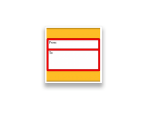 Mailing Labels To–>From