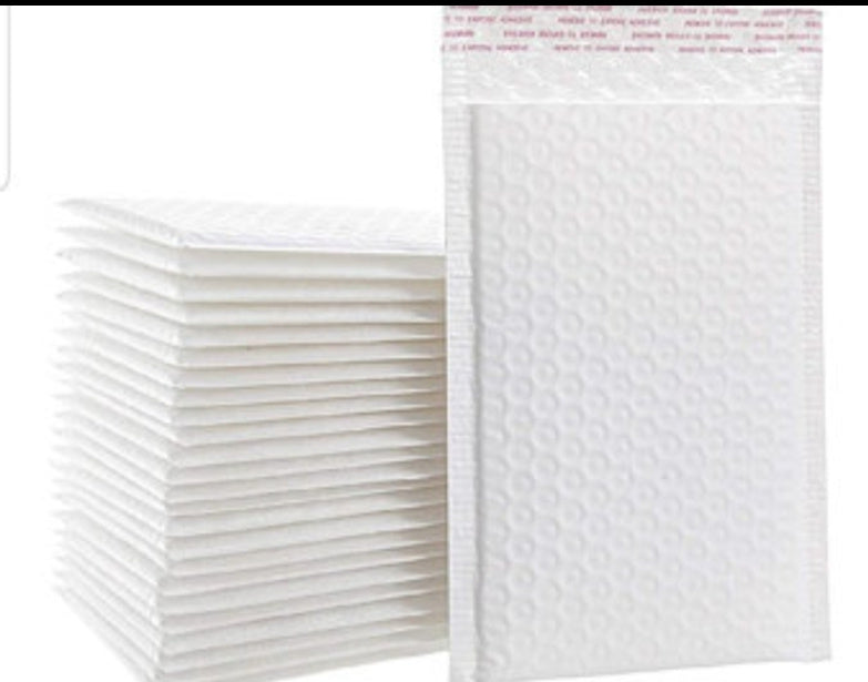 Poly Bubble Mailer 5" X 10" - #00 - S - Mailers Poly Bubble Mailer 5x10 #00 - Pack Of 100 Envelopes - Foto 2